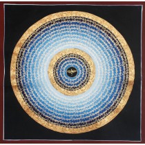 Mantra Mandala Thangka Painting 19.5" W x 19.5" H