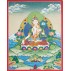 White Tara Tibetan Thangka Painting 15.5" W x 20.5" H