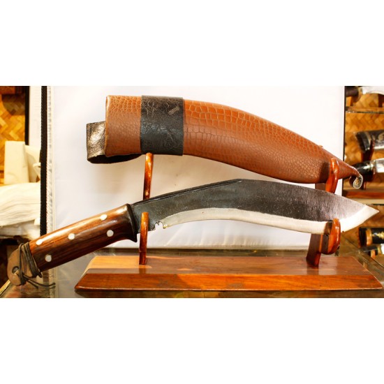 Authentic Gurkha Kukri Knife - 11" Blade Hunting knife Khukuri or Khukris, Hand forged Nepal.
