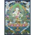 Vajrasatwa Tibetan Thangka Painting 18.5" W x 27" H