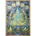 Green Tara Tibetan Thangka Painting 28.5" W x 39" H