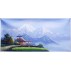 Annapurna Acrylic Painting 47" W x 24" H