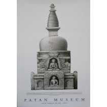 Chaitya Patan Museum Poster 15" W x 24.5" H