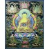 Shakyamuni Buddha Tibetan Thangka Painting 20" W x 26.5" H