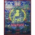 Shakyamuni Buddha Tibetan Thangka Painting 32" W x 42" H 