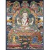 Khacheri Tibetan Thangka Painting 28" W x 38" H