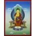 Pancha Buddha Set Tibetan Thangka Painting 19" W x 24" H