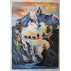 Mt. Everest Acrylic Painting 16.5" W x 23.5" H