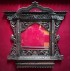 Kumari Goddess Wooden Window Photo Frame 21" W x 20" H