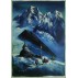 Mount Everest Acrylic Painting 16" W x 22" H