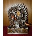 Gesar (Tibetan King) Copper Oxidized Statue 9" W x 14" H