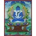 Buddha Shakti Tibetan Thangka Painting 20" W x 26" H
