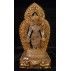 Standing Lokeshwor Crystal Statue 6" W x 12" H