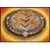 3D Kaalchakra Mandala Tibetan Thangka Painting 74 cm W x 110 cm H
