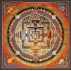 Kaalchakra Mandala Tibetan Thangka Painting 70 cm W x 70 cm H
