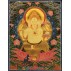 Ganesh Thangka Painting 46 cm W x 63 cm H