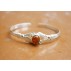 Handmade Silver Gem Stone Bracelet