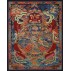 Wheel Of Life Tibetan Thangka Painting 20" W x 26" H