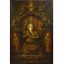 Ganesh Acrylic Painting 36" W x 24" H