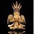 Naga kanya Full Gold Plated Statue 10 cm W x 23 cm H x 15 cm B