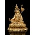 Guru Padmsambhava (Rinpoche) Full Gold Statue 27 cm W x 32 cm H x 21 cm B