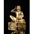 Milarepa Copper Gold Gilded Statue 26 cm W x 30 cm H x 28 cm B