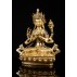 Khacheri (Chenrezig) Copper Gold Gilded Statue 28 cm W x 34.5 cm H x 15 cm B