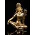 God Of Weather Indra Full Gold Gilded Statue 30 cm W x 39 cm x 25 cm B