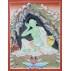 Milarepa Tibetan Thangka Painting 20.5" W x 26" H
