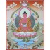 Amitabha Buddha Tibetan Thangka Painting 20.5" W x 26" H