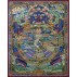 Wheel Of Life Tibetan Thangka Painting 17.5" W x 21" H