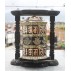 Wall Hanging 14 Inches Wooden Prayer Wheel 