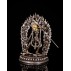 Vajrayogini Silver Plated Copper Statue 15 cm W x 35 cm H x 15 cm B