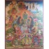 Green Tara Tibetan Thangka Painting 75 cm W x 95 cm H